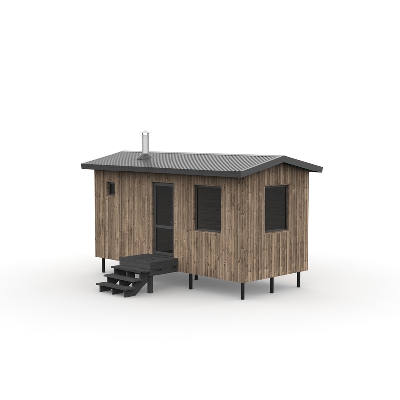 Баня на базе конструктора WOODAKIT 90WF